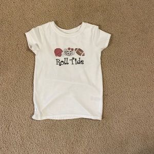 T shirt with embroidery